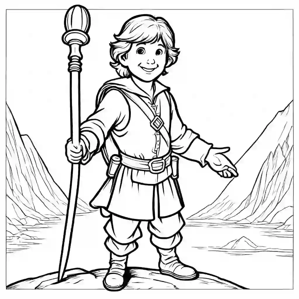 Peter Piper coloring pages